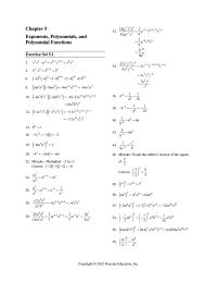 Mathematics Chapter 5 Homework Because The Degree This Polynomial The Function