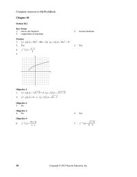 Mathematics Chapter 10 Homework&nbsp;one-to-one function&nbsp;composition of functions