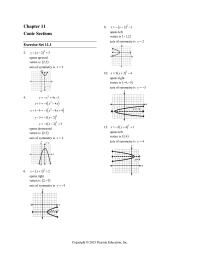 Mathematics Chapter 11 Homework Find the distance from the center to a point on the