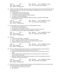 Economics Chapter 11 When barriers to entry are high, a monopolist&nbsp;