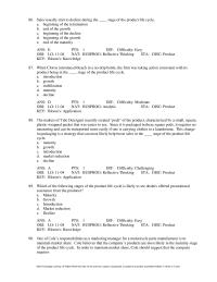 Marketing Chapter 11 These are indications that Mercedes’ products were primarily&nbsp;