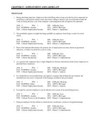 Environmental Engineering Chapter 17 Whether Vicy Has Committed Unfair Labor Practice