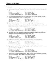 Environmental Engineering Chapter 25 Comprehension10. The Moore’s lease contains a clause allowing their