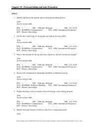 Marketing Chapter 19 Customer Density And Distribution Are Important