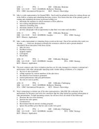 Marketing Chapter 19 Hethen Obtains And Analyzes Information About The