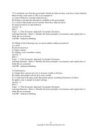 Economics Chapter 1 But Their Own Eyes They May Have been