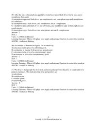 Economics Chapter 3 Shifts Demand learning Outcome Micro4