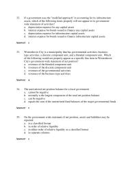 Accounting Chapter 10 Proceeds Debt expenditures Bond Principal bonds Payable to Report Outstanding