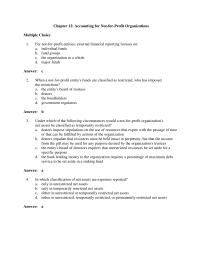 Accounting Chapter 12 How Should The Entity report The 300000 Gift