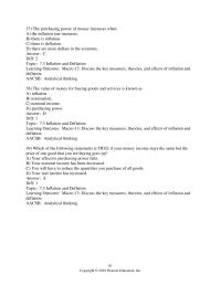 Economics Chapter 7 Analytical Thinking 64 The Indices That Are Based