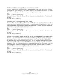 Economics Chapter 7 Unanticipated positive inflation will create