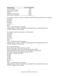 Economics Chapter 8 Which of the following transactions would NOT contribute