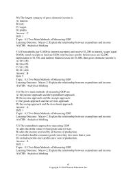 Economics Chapter 8 A consumer good that has a life span of more than