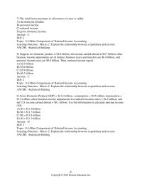 Economics Chapter 8 Which of the following will be the smallest in value?