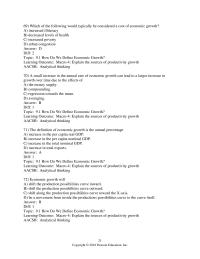 Economics Chapter 9 Growth learning Outcome Macro 4 Explain The Sources Productivity