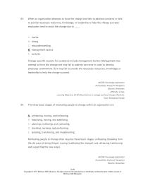 Management Chapter 18 The Three Basic Stages Motivating People