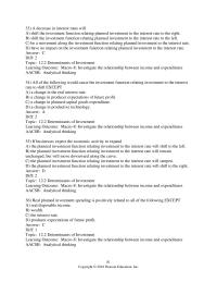 Economics Chapter 12 Determining Equilibrium Real GDP learning Outcome Macro8 Investigate