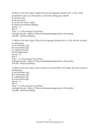 Economics Chapter 13 Which one of the following is an example
