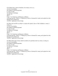 Economics Chapter 15 The direct exchange of one good or service for another