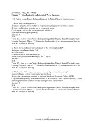 Economics Chapter 17 If a policy is carried out by a rule, then we have an example of