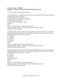 Economics Chapter 18 The Influence That Birthrates Have