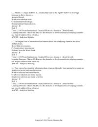 Economics Chapter 18 International Institutions And Policies