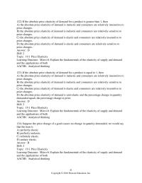 Economics Chapter 19 Quantity Demanded Extremely Responsive Even Very Small