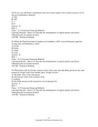 Economics Chapter 21 A legal claim to a percentage of a company’s future profits