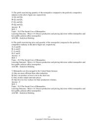 Economics Chapter 24 Monopolist Charges Price That