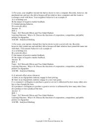 Economics Chapter 26 Negative market feedback refers to a tendency for