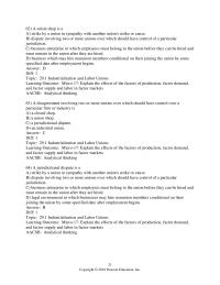 Economics Chapter 29 A jurisdictional dispute is a