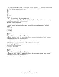 Economics Chapter 29 Refer The Above Table The