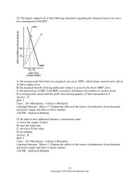 Economics Chapter 29 A bilateral monopoly exists when there is a