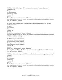 Economics Chapter 30 The variations Earning Age However Reflect Many Economic