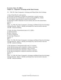 Economics Chapter 32 Country Should Export Wheat And Cloth Country