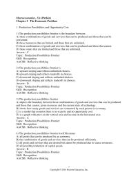 Economics Chapter 2 Ppf Positive Where The Slope The Ppf