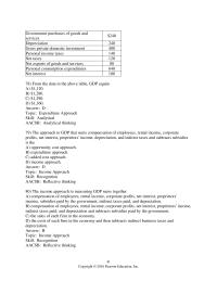 Economics Chapter 4 measures the cost of producing GDP rather than the market