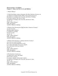 Economics Chapter 8 During Periods Inflation Which Function