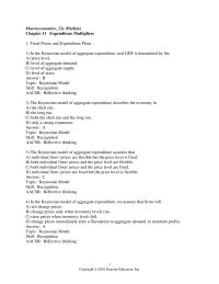 Economics Chapter 11 The Keynesian model of aggregate expenditure assumes