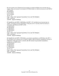 Economics Chapter 11 None The Above Answers Are Correct Because