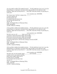 Economics Chapter 14 Fed Needs Raise The Federal Funds Rate