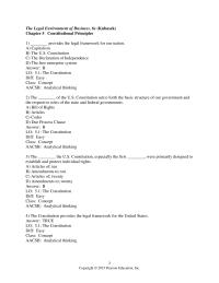 Business Law Chapter 5 Under the U.S. Constitution, all powers that