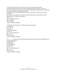 Business Law Chapter 11 Proximate Cause Exists Both The Plaintiff And