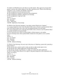 Business Law Chapter 14 Provides The Exclusive Legal Right