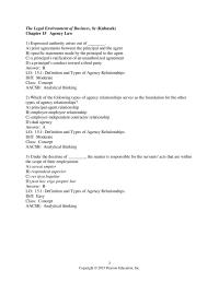 Business Law Chapter 15 An independent contractor is typically paid on a monthly basis.