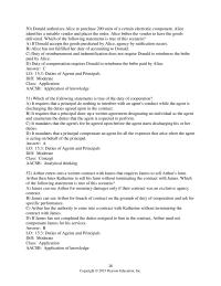 Business Law Chapter 15 Argosy Not Authorized Make Any Stops while Transporting