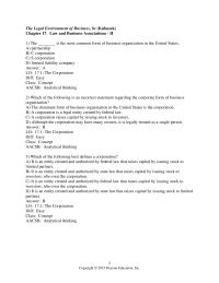 Business Law Chapter 17 Guam Has General Incorporation Statute That Stipulates the