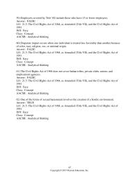 Business Law Chapter 21 Employers Covered Title Vii Include Those