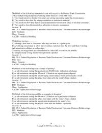 Business Law Chapter 25 Which of the following could be an example