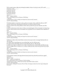 Economics Chapter 8 GDP Versus Nominal GDP Recurring learning Outcome Macro3
